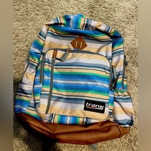 Jan sport striped bag. Used only a couple times